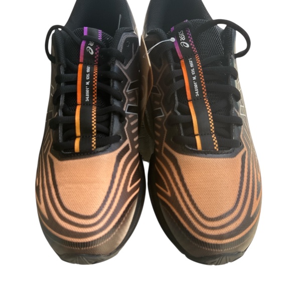 Asic Men\'s Orange/Black Athletic Shoe Gel Quantum Size 9.5 NWT main image 5